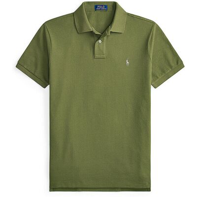 Ralph Lauren Poloshirt Custom Slim Fit olive XXL - Publicité Ralph Lauren Poloshirt Custom Slim Fit olive XXL - Publicité