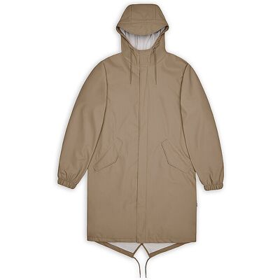 Rains Parka - Veste de pluie beige S - Publicité Rains Parka - Veste de pluie beige S - Publicité