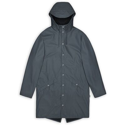 Rains Parka imperméable bleu L - Publicité Rains Parka imperméable bleu L - Publicité