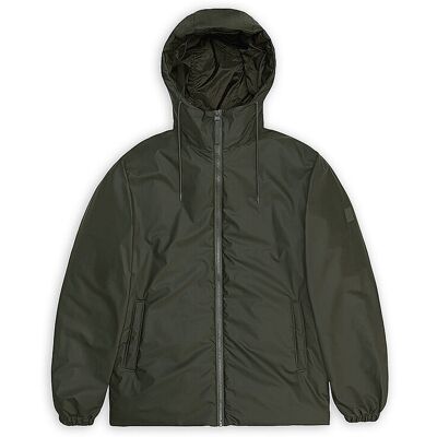Rains Veste de pluie LOHJA vert foncé XL - Publicité Rains Veste de pluie LOHJA vert foncé XL - Publicité