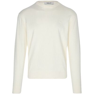 Replay Pull-over crème L - Publicité Replay Pull-over crème L - Publicité