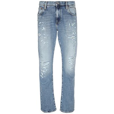 Replay Jeans Straight Fit bleu clair 29/L32 - Publicité Replay Jeans Straight Fit bleu clair 29/L32 - Publicité
