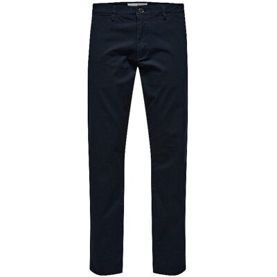 Selected Chino Slim Fit SLHSLIM bleu marine 31/L34 - Publicité Selected Chino Slim Fit SLHSLIM bleu marine 31/L34 - Publicité