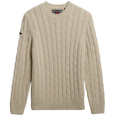 Superdry Pull beige XL - Publicité Superdry Pull beige XL - Publicité