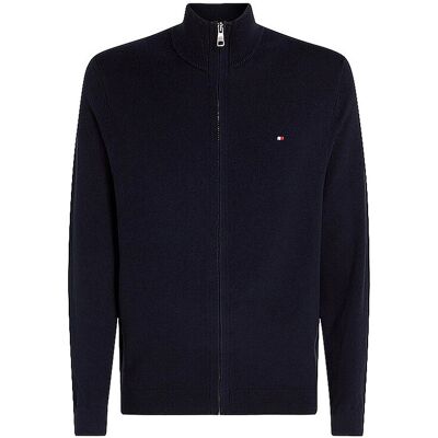 Tommy Hilfiger Gilet en tricot bleu XXXL - Publicité Tommy Hilfiger Gilet en tricot bleu XXXL - Publicité