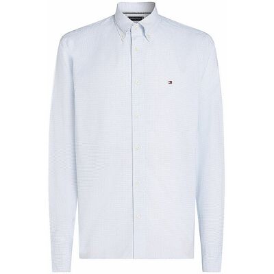 Tommy Hilfiger Chemise coupe droite blanc XXL - Publicité Tommy Hilfiger Chemise coupe droite blanc XXL - Publicité