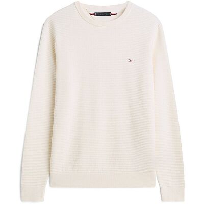 Tommy Hilfiger Pull crème L - Publicité Tommy Hilfiger Pull crème L - Publicité