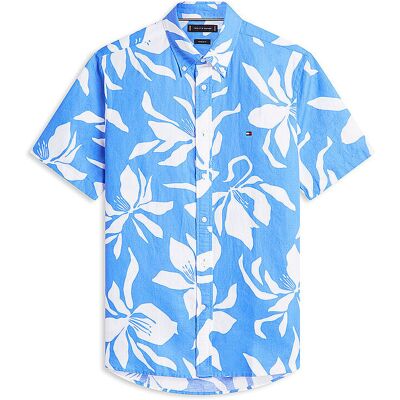 Tommy Hilfiger Chemise bleu clair XXL - Publicité Tommy Hilfiger Chemise bleu clair XXL - Publicité