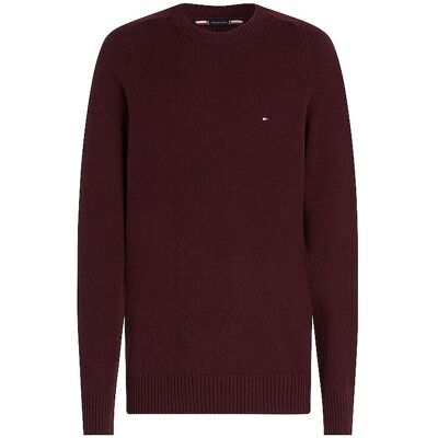 Tommy Hilfiger Pull rouge foncé L - Publicité Tommy Hilfiger Pull rouge foncé L - Publicité