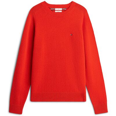 Tommy Hilfiger Pull rouge M - Publicité Tommy Hilfiger Pull rouge M - Publicité