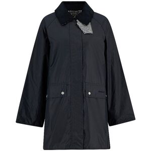 Barbour Parka WREN WAX bleu marine 44 - Publicité Barbour Parka WREN WAX bleu marine 44 - Publicité