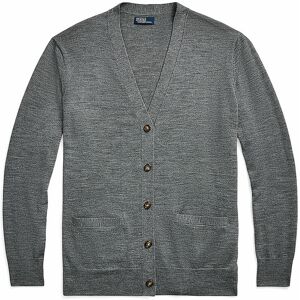 Ralph Lauren Cardigan gris XL - Publicité Ralph Lauren Cardigan gris XL - Publicité
