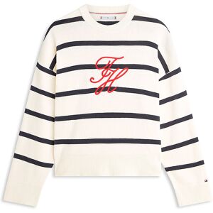 Tommy Hilfiger Pull-over blanc L - Publicité Tommy Hilfiger Pull-over blanc L - Publicité