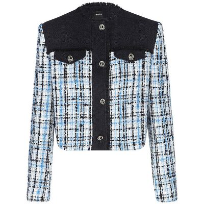 Boss Veste JOSOLA bleu 42 - Publicité Boss Veste JOSOLA bleu 42 - Publicité
