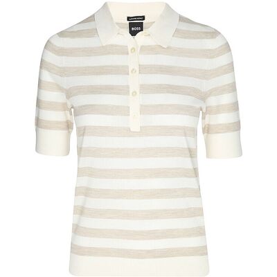 Boss Poloshirt FIDENKA beige M - Publicité Boss Poloshirt FIDENKA beige M - Publicité
