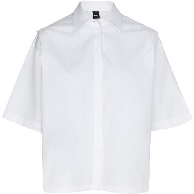 Boss Bluse BIMINA blanc 36 - Publicité Boss Bluse BIMINA blanc 36 - Publicité