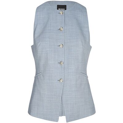 Boss Gilet JULERAN bleu 44 - Publicité Boss Gilet JULERAN bleu 44 - Publicité