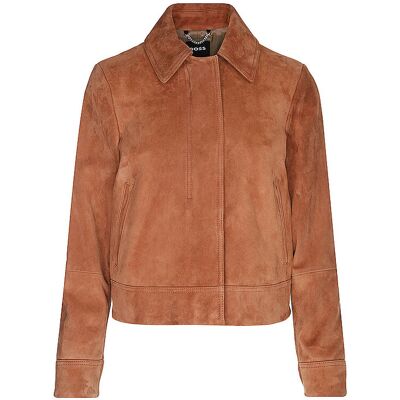 Boss Lederjacke SAMARO marron 42 - Publicité Boss Lederjacke SAMARO marron 42 - Publicité