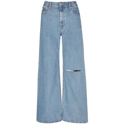 Calvin Klein Jeans Wide Leg bleu marine 24/L30 - Publicité Calvin Klein Jeans Wide Leg bleu marine 24/L30 - Publicité