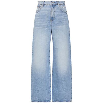 Calvin Klein Jeans Jambe Large bleu clair 27/L32 - Publicité Calvin Klein Jeans Jambe Large bleu clair 27/L32 - Publicité