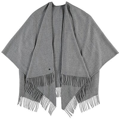 Fraas Poncho - Cape RUANA gris - Publicité Fraas Poncho - Cape RUANA gris - Publicité