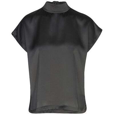 Hugo T-shirt blouse CANELI-1 noir 42 - Publicité Hugo T-shirt blouse CANELI-1 noir 42 - Publicité