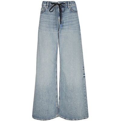 Hugo Jeans Wide Leg GOBANA_B bleu 26/L32 - Publicité Hugo Jeans Wide Leg GOBANA_B bleu 26/L32 - Publicité
