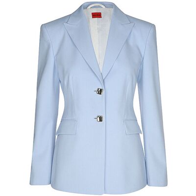Hugo Blazer ASMALLA bleu clair 36 - Publicité Hugo Blazer ASMALLA bleu clair 36 - Publicité