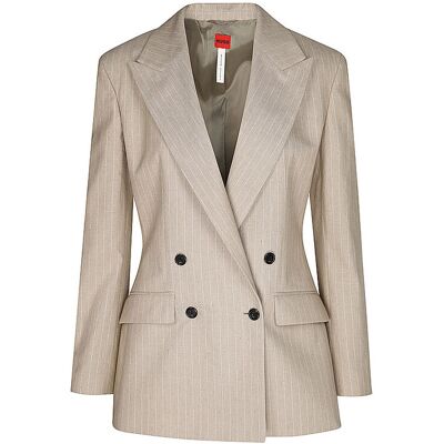 Hugo Blazer ASMALLA beige 42 - Publicité Hugo Blazer ASMALLA beige 42 - Publicité