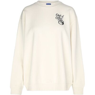Hugo Sweat blanc S - Publicité Hugo Sweat blanc S - Publicité