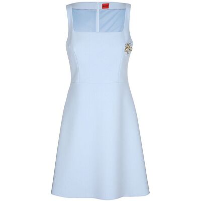 Hugo Mini-robe KISURA bleu clair 40 - Publicité Hugo Mini-robe KISURA bleu clair 40 - Publicité