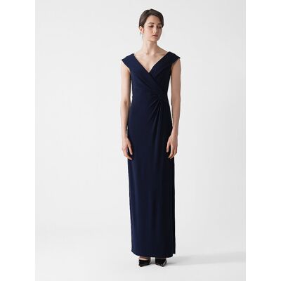 Ralph Lauren Robe de soirée LEONIDAS bleu marine 36 - Publicité Ralph Lauren Robe de soirée LEONIDAS bleu marine 36 - Publicité