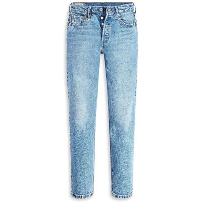 Levis Jeans Mom Fit 501 bleu clair 24/L32 - Publicité Levis Jeans Mom Fit 501 bleu clair 24/L32 - Publicité