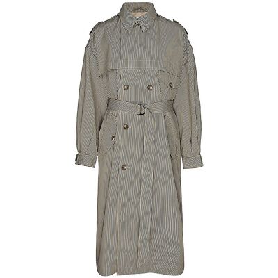 Marant Etoile Trench-coat CHILMA beige 36 - Publicité Marant Etoile Trench-coat CHILMA beige 36 - Publicité