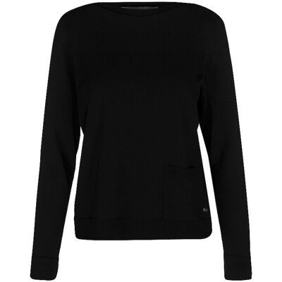 Marc Cain Pull-over noir 44 - Publicité Marc Cain Pull-over noir 44 - Publicité