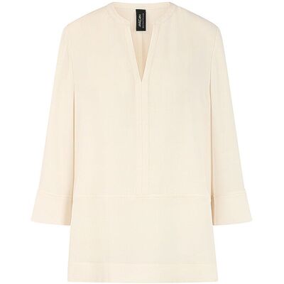 Marc Cain Blouse crème 44 - Publicité Marc Cain Blouse crème 44 - Publicité