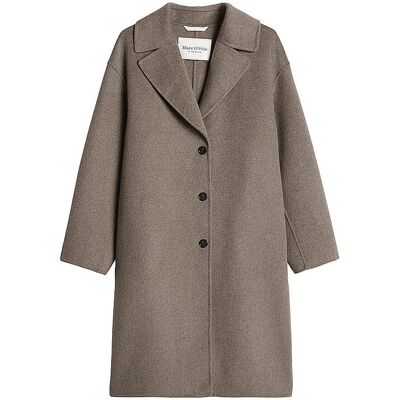 Marc O'Polo Manteau en laine marron clair 44 - Publicité Marc O'Polo Manteau en laine marron clair 44 - Publicité