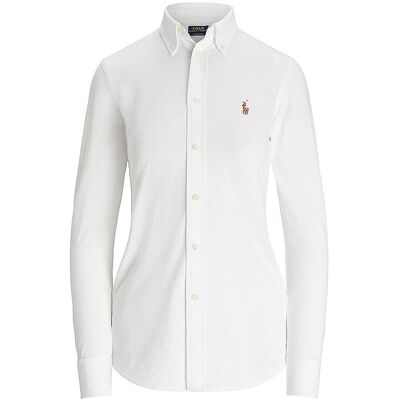 Ralph Lauren Blouse Skinny Fit HEIDI blanc S - Publicité Ralph Lauren Blouse Skinny Fit HEIDI blanc S - Publicité