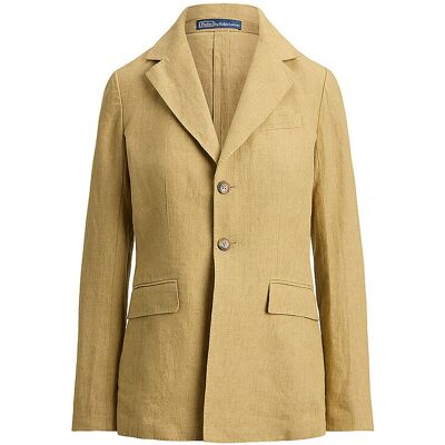 Ralph Lauren Blazer en lin camel 34 - Publicité Ralph Lauren Blazer en lin camel 34 - Publicité