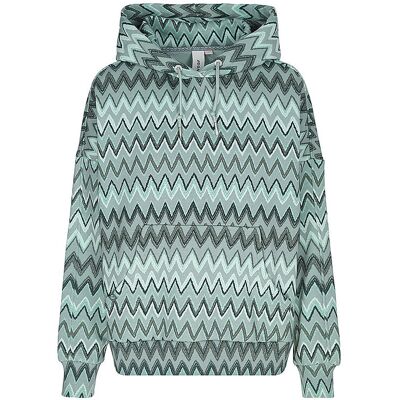 Ragwear Sweat à capuche - Hoodie PIRITA PRINT vert clair XS - Publicité Ragwear Sweat à capuche - Hoodie PIRITA PRINT vert clair XS - Publicité