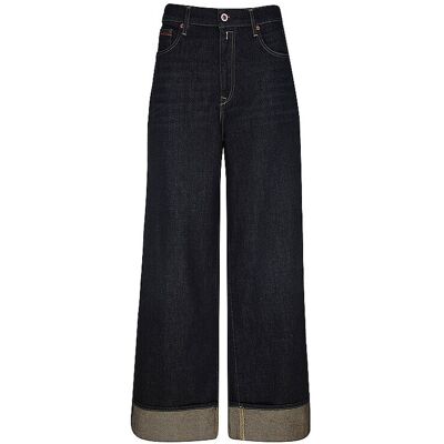 Replay Jeans Wide Leg NALAJA bleu marine 26/L32 - Publicité Replay Jeans Wide Leg NALAJA bleu marine 26/L32 - Publicité