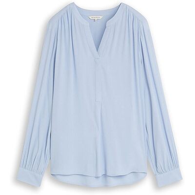 Tom Tailor Blouse-chemise bleu clair 44 - Publicité Tom Tailor Blouse-chemise bleu clair 44 - Publicité