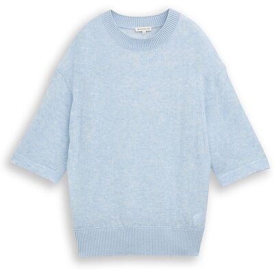 Tom Tailor Pull bleu clair XS - Publicité Tom Tailor Pull bleu clair XS - Publicité