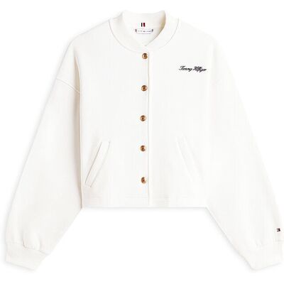 Tommy Hilfiger Sweatjacke blanc M - Publicité Tommy Hilfiger Sweatjacke blanc M - Publicité