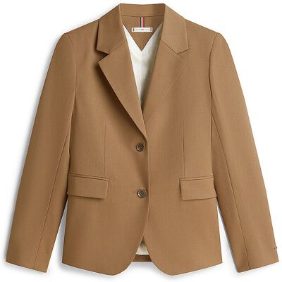 Tommy Hilfiger Blazer marron 36 - Publicité Tommy Hilfiger Blazer marron 36 - Publicité