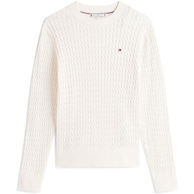 Tommy Hilfiger Pull-over crème M - Publicité Tommy Hilfiger Pull-over crème M - Publicité