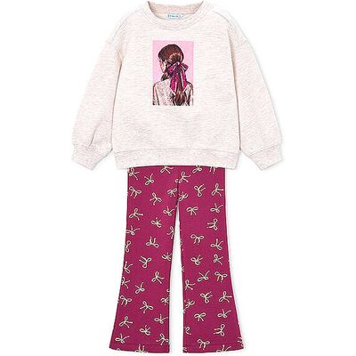 Mayoral Ensemble 2 pièces fille - Pull et pantalon baie 104 - Publicité Mayoral Ensemble 2 pièces fille - Pull et pantalon baie 104 - Publicité