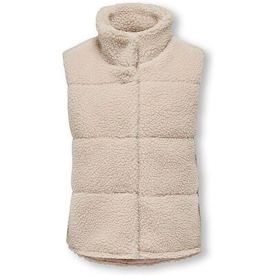 Only Gilet matelassé pour fille KOGSANDRA beige 158 - Publicité Only Gilet matelassé pour fille KOGSANDRA beige 158 - Publicité
