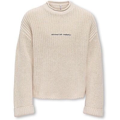 Only Pull Fille KOGPEPPE beige 134-140 - Publicité Only Pull Fille KOGPEPPE beige 134-140 - Publicité