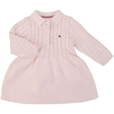 Tommy Hilfiger Robe bébé fille rose 74 - Publicité Tommy Hilfiger Robe bébé fille rose 74 - Publicité